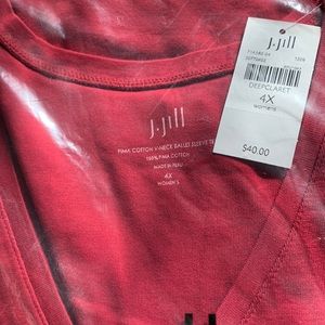 NWT pima cotton tee from J.Jill (plus)